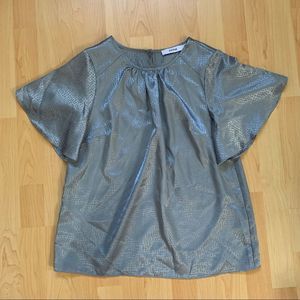 Printed JustFab Top Size Medium